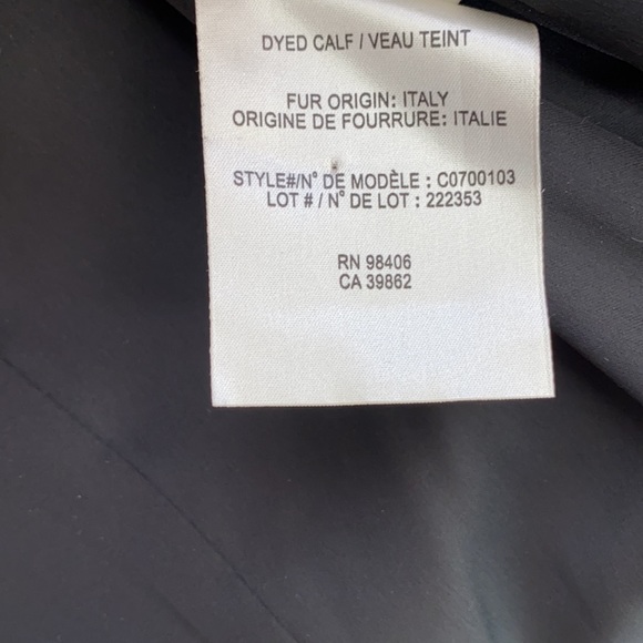 Theory Chetah Print Leather and Fur Jacket - Picture 7 of 12